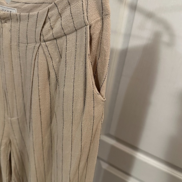 Sage The Label Set - Pants and Blazer/Dress - Size Small - Neutral Pinstripe - Picture 11 of 13